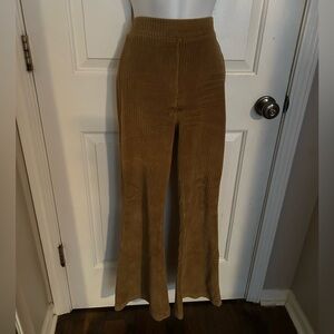 Aerie Brown Flare Pants